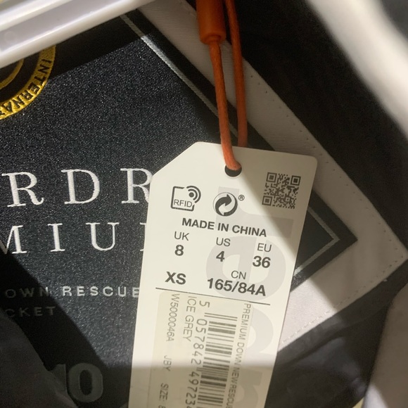 NWT Superdry Premium Down Rescue Jacket XS - Picture 5 of 6